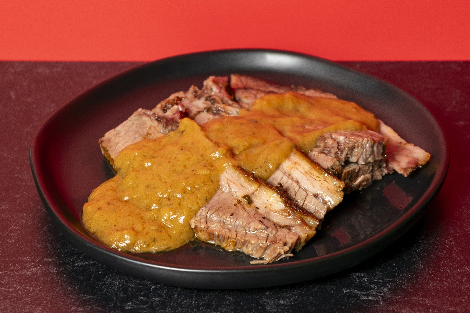 Meat entree with sauce
