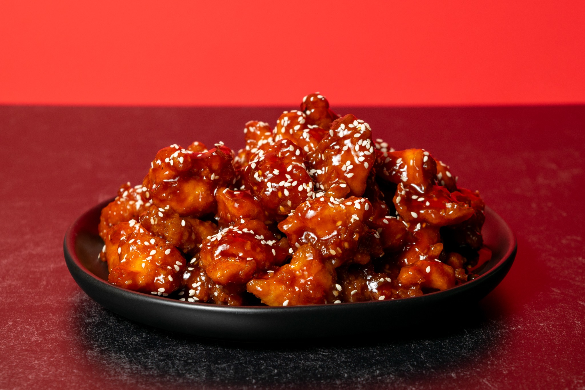 Sesame chicken from Sruly's