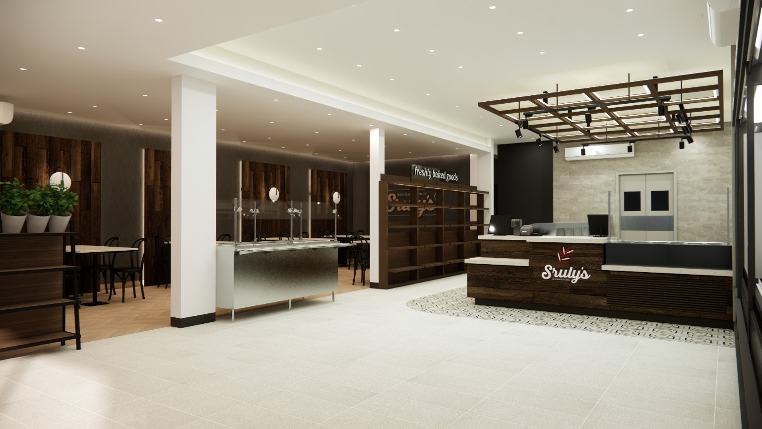 Interior of Sruly's Heimishe Kitchen